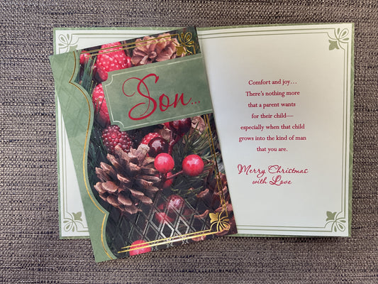 Son Christmas Card