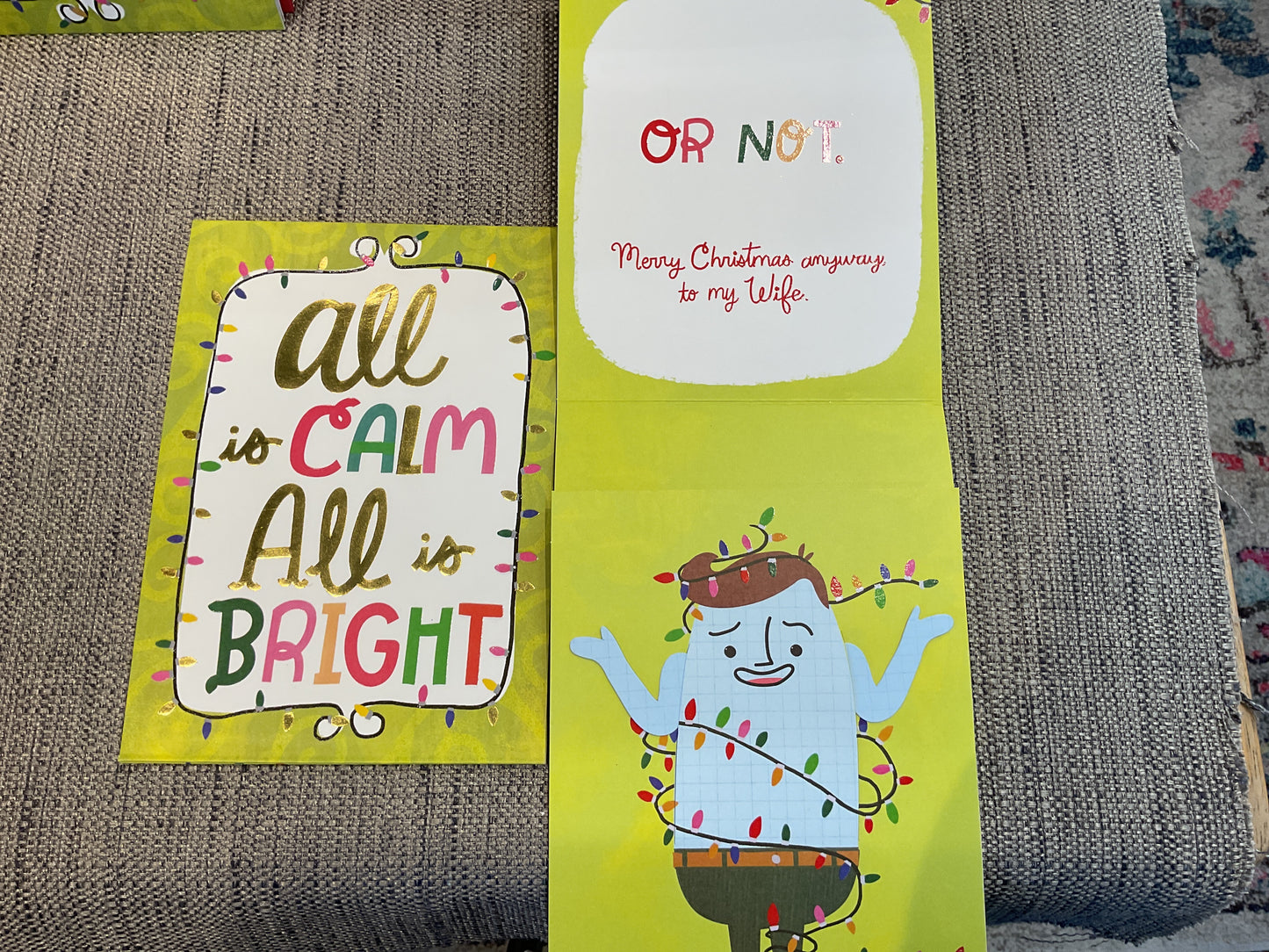 Wife Christmas Card Slider