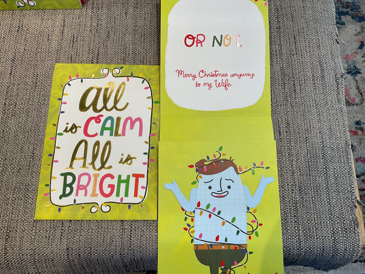 Wife Christmas Card Slider