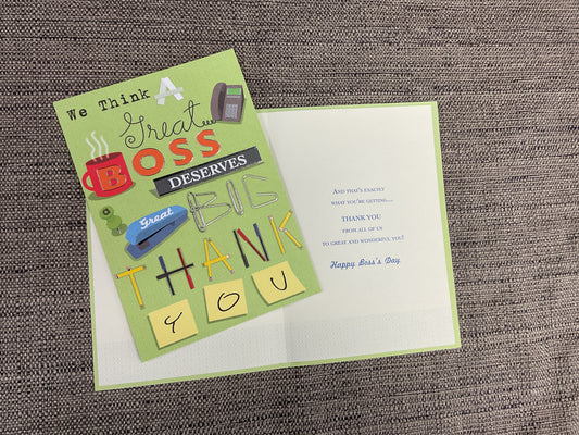 Boss’s Day Card