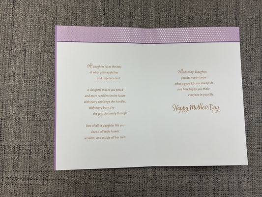 Daughter- Mother’s Day