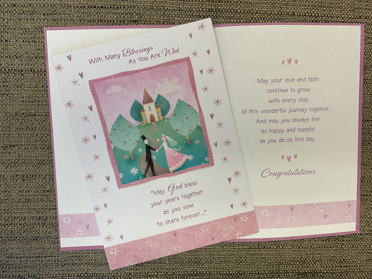 Religious Wedding Card