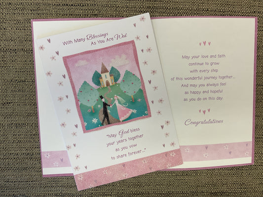 Religious Wedding Card
