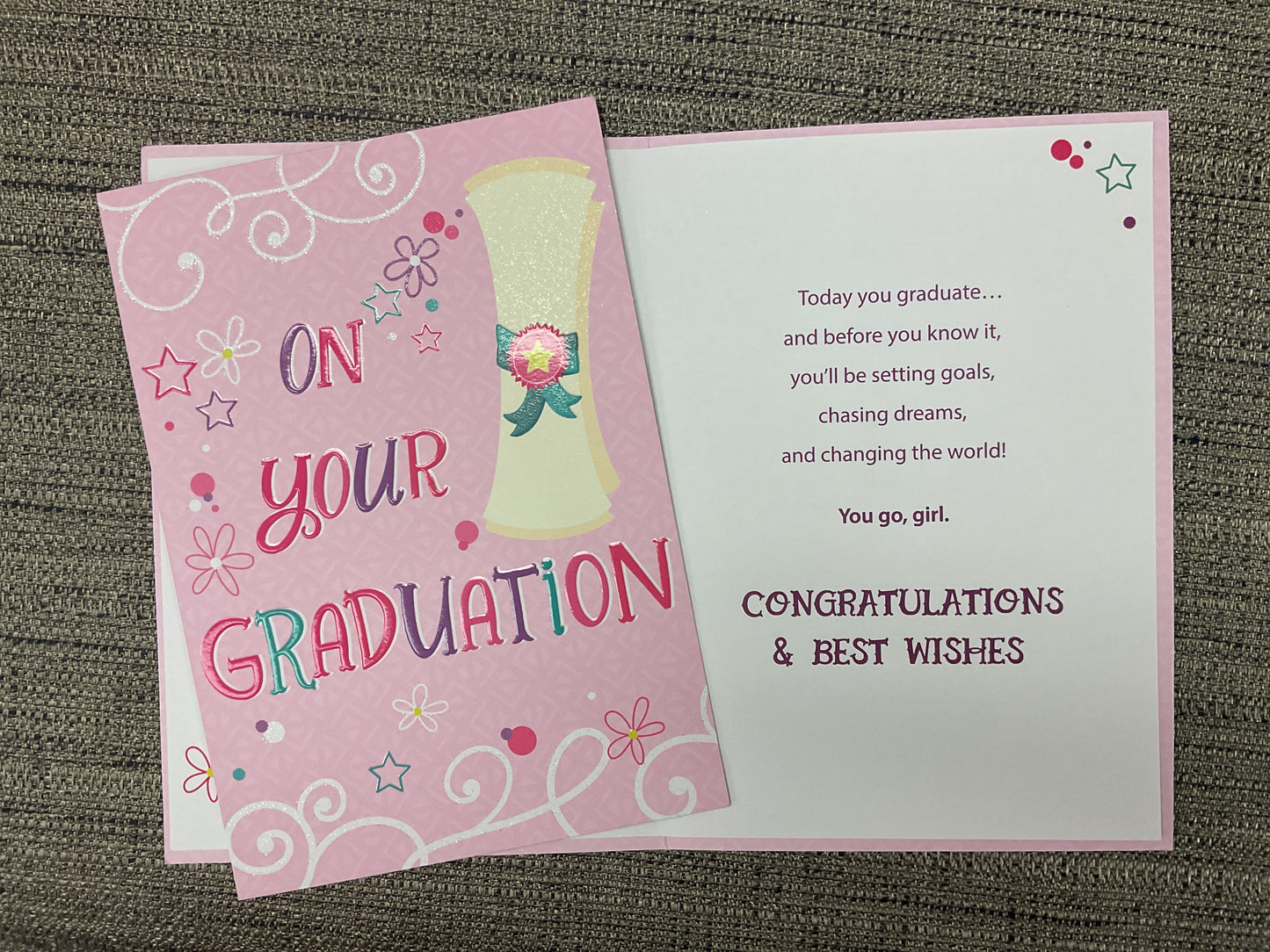 For Her Graduation
