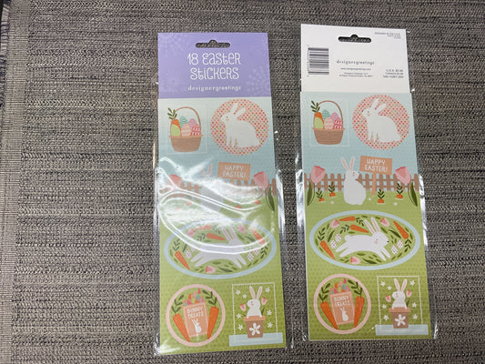 18 Easter Stickers
