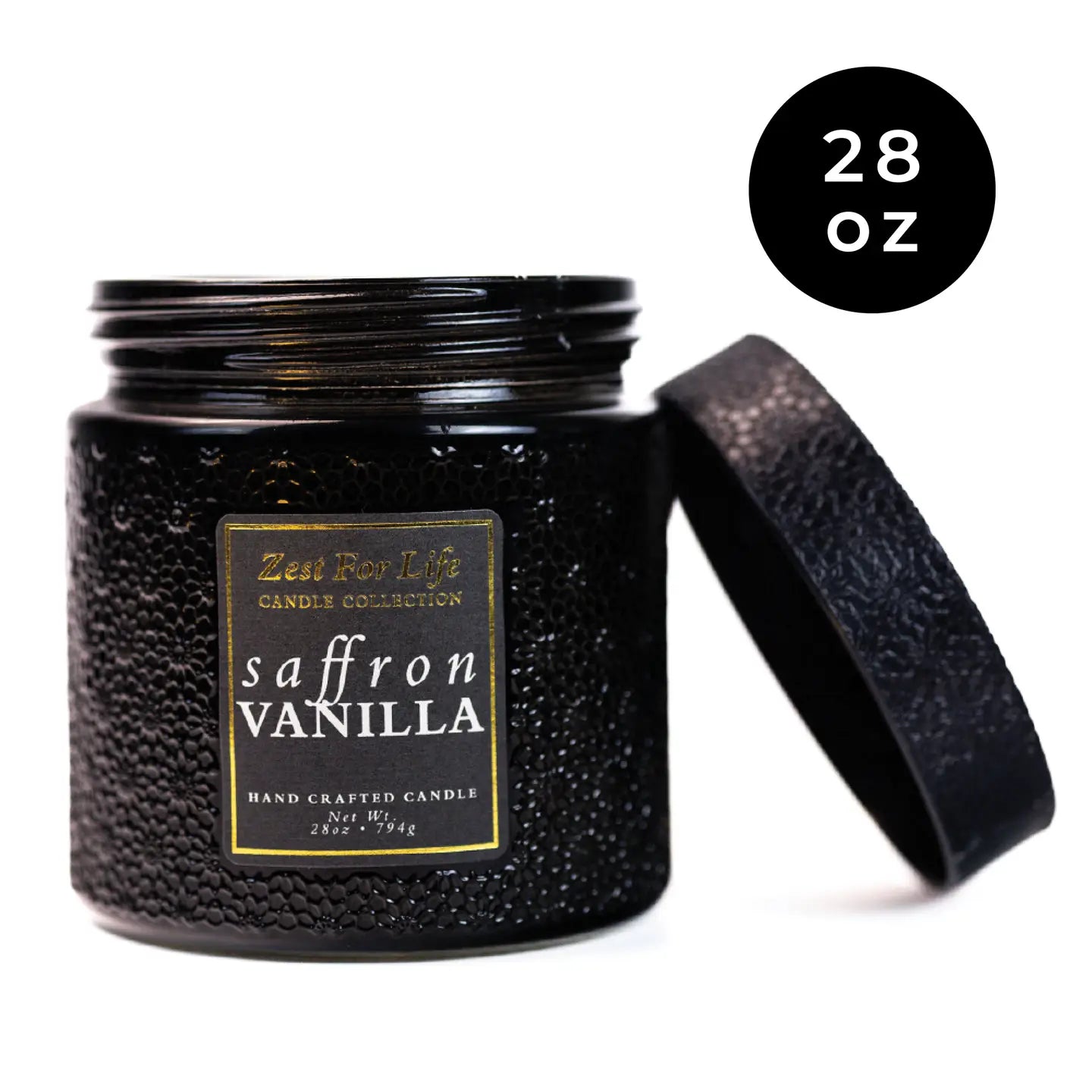 Saffron Vanilla 28oz Candle