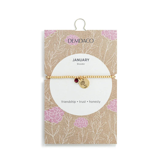 Birthstone Charm Bracelet