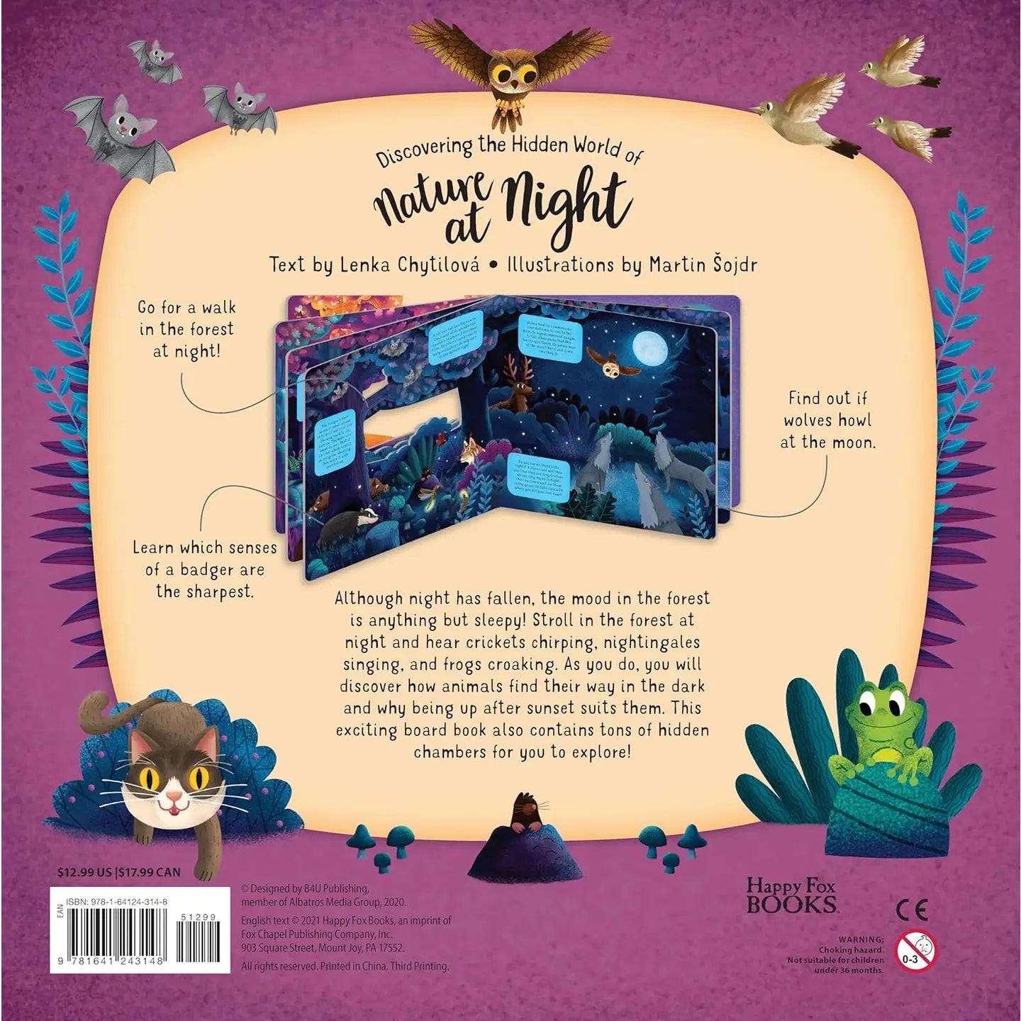 Discovering the Hidden World of Nature At Night-Picture Book