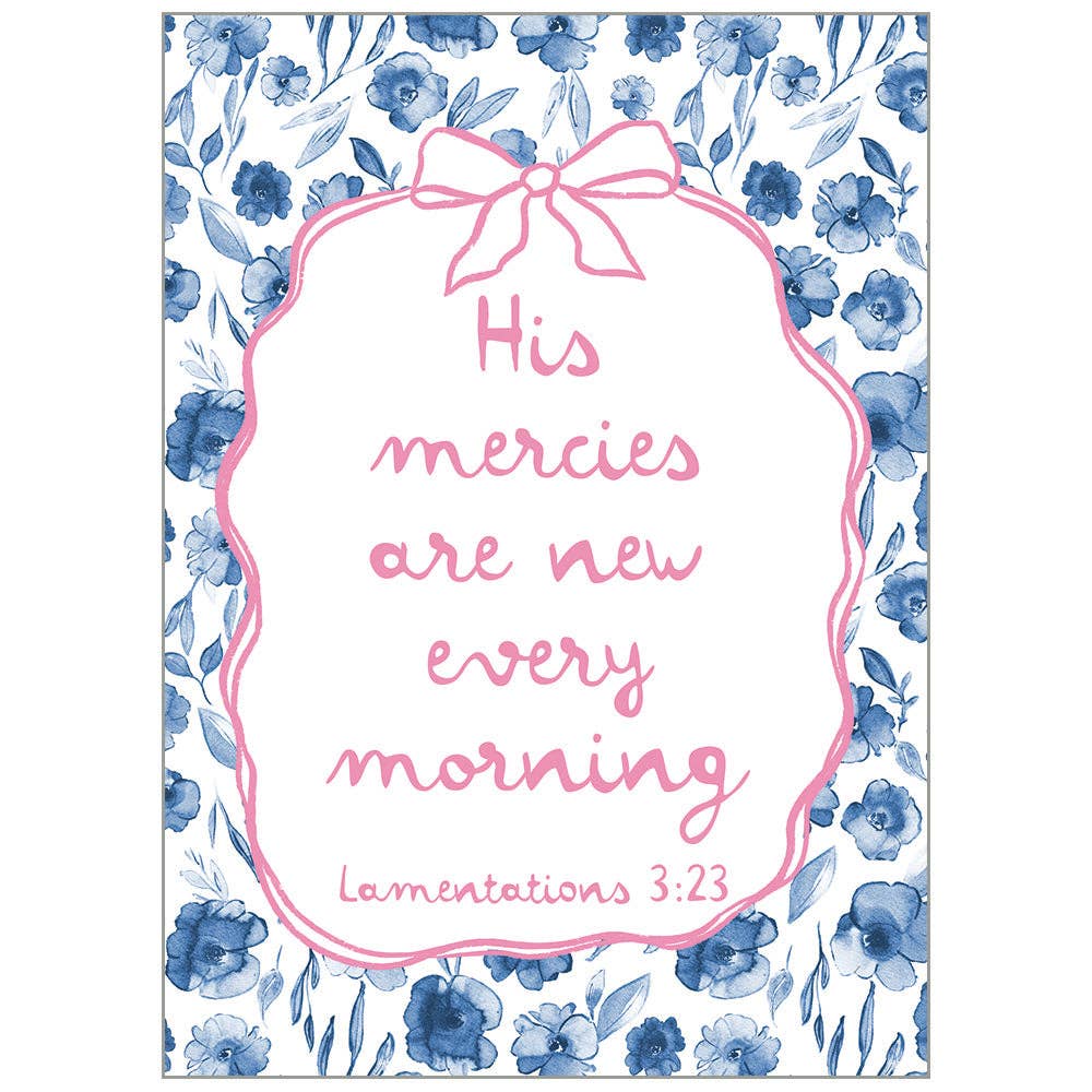 Each Morning Faith Encouragement Card