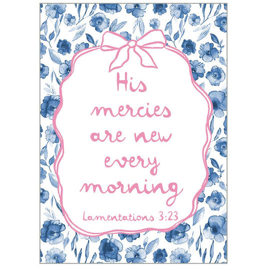 Each Morning Faith Encouragement Card