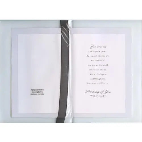 Loss of Father Sympathy Card