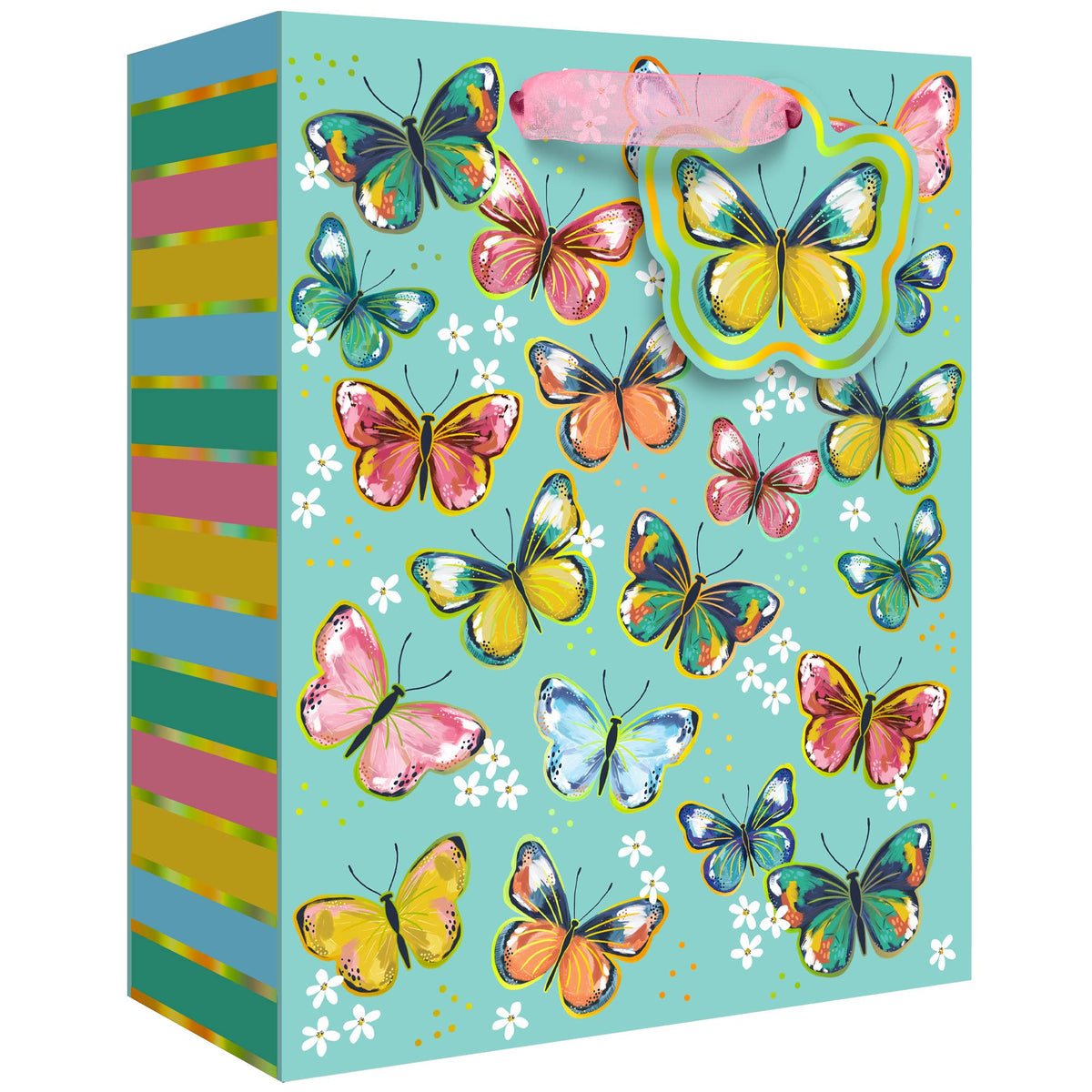 Colorful Butterflies – Gift Bags – Medium Tote