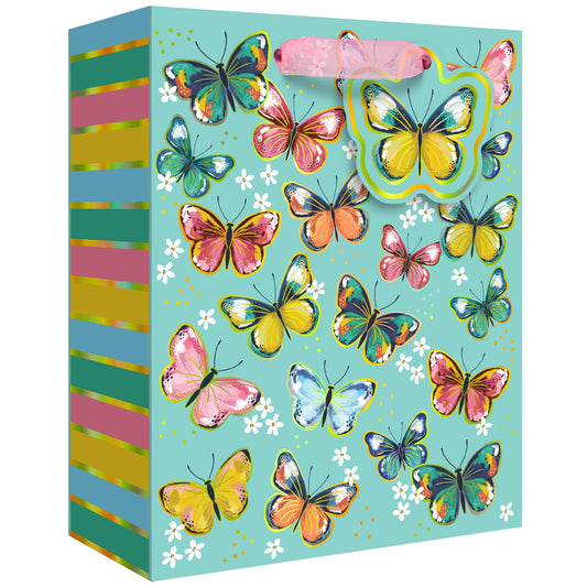 Colorful Butterflies – Gift Bags – Medium Tote