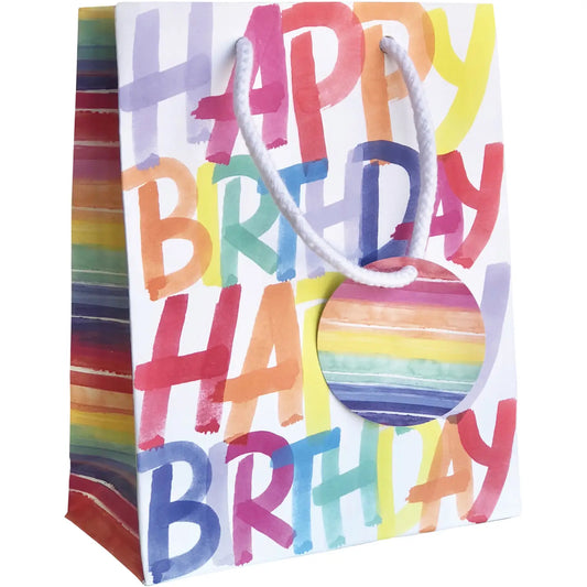 Rainbow Birthday - Small Gift Bag