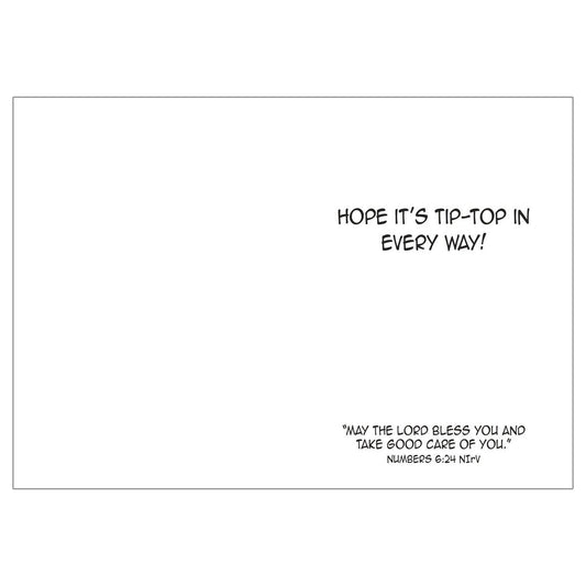 Tiger, Elephant and Bear - Faith Birthday Child Card