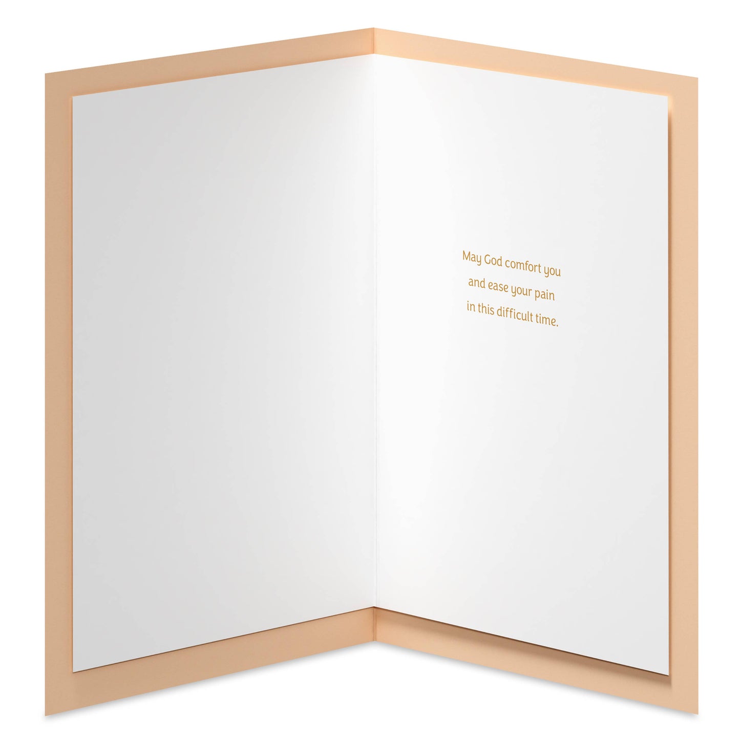 With Sympathy for Your Loss Floral Card