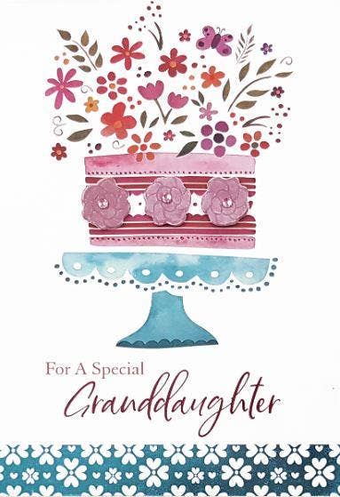 Granddaughter Birthday Card