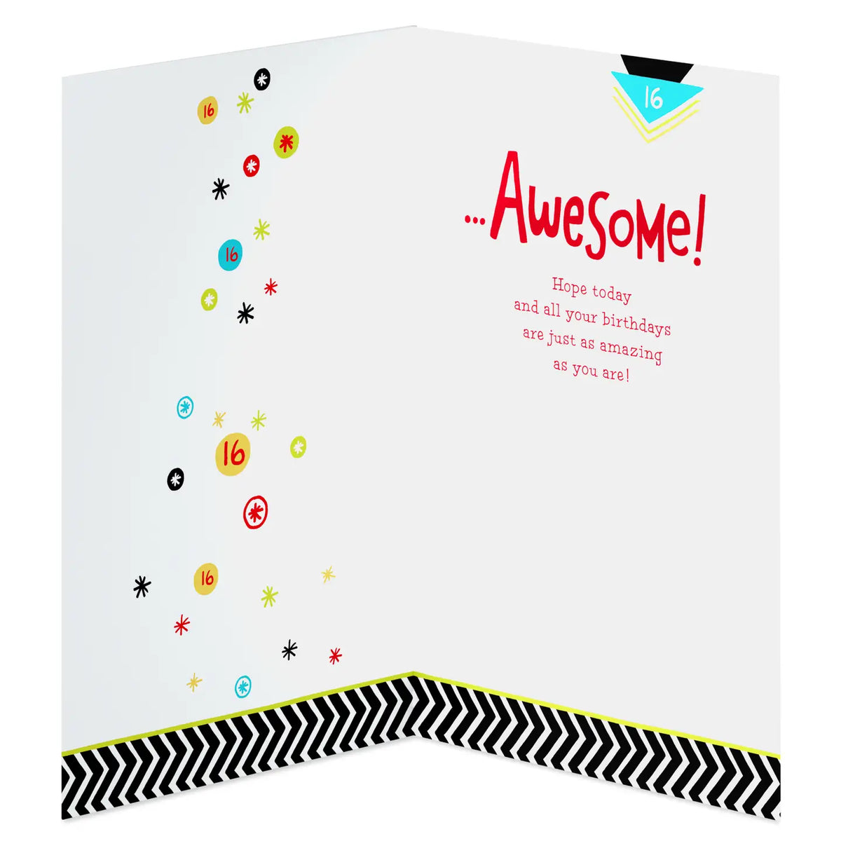 16th Birthday Card