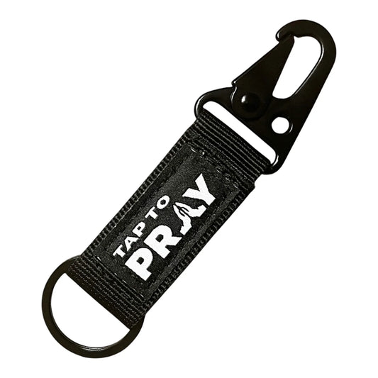 Tap To Pray® Tactical Carabiner Keychain