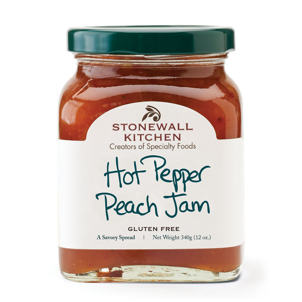 Hot Pepper Peach Jam 16oz