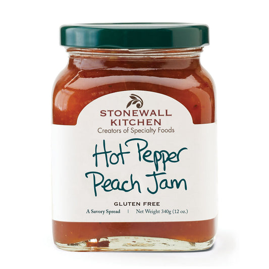 Hot Pepper Peach Jam 16oz