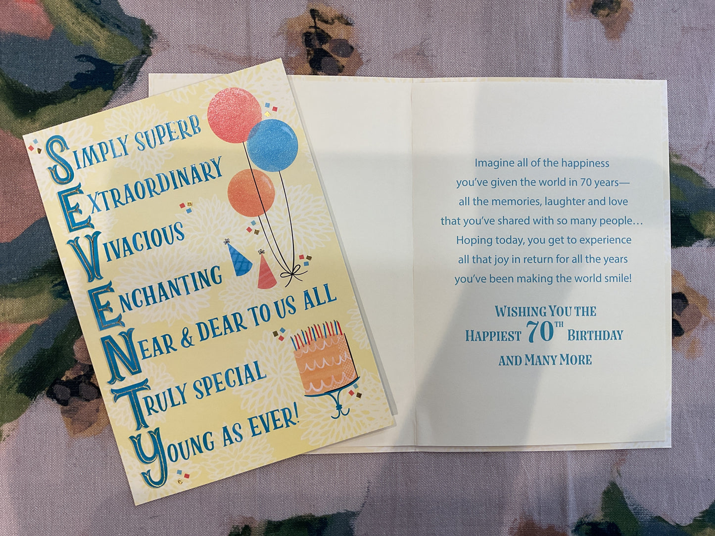 70th Birthday