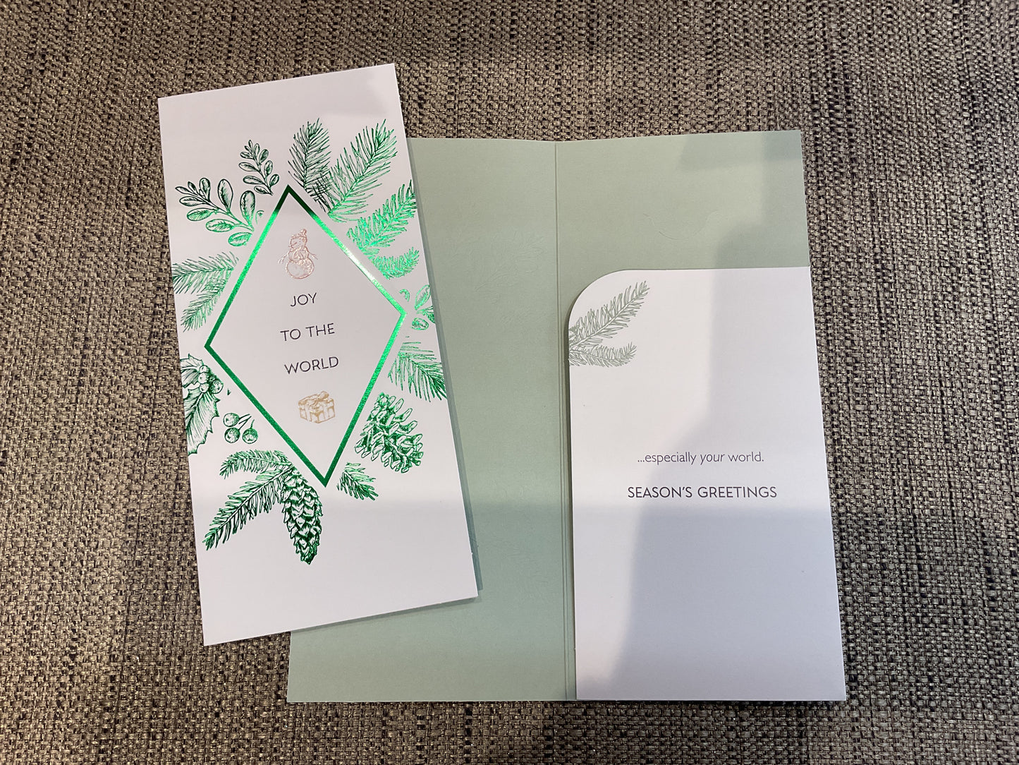 Season’s Greetings Money/Gift Card Holder