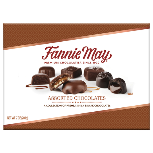 Fannie May Assorted Chocolates 7 oz Box