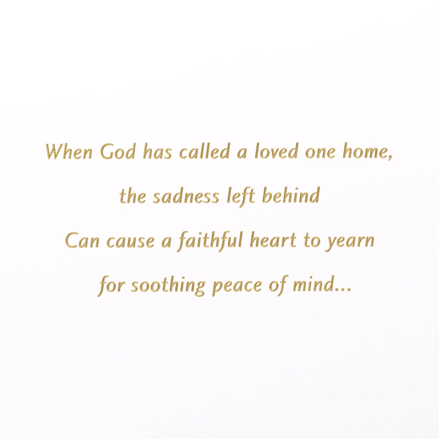 Sympathy Religious | Religious Sympathy Card