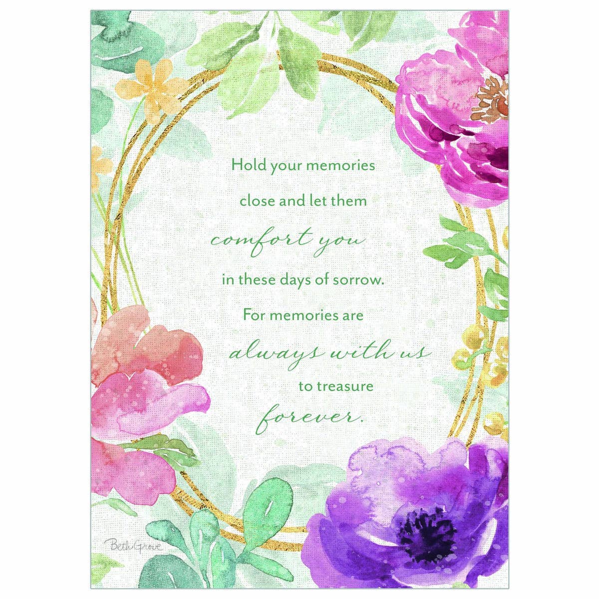 With Sympathy - Sympathy Card