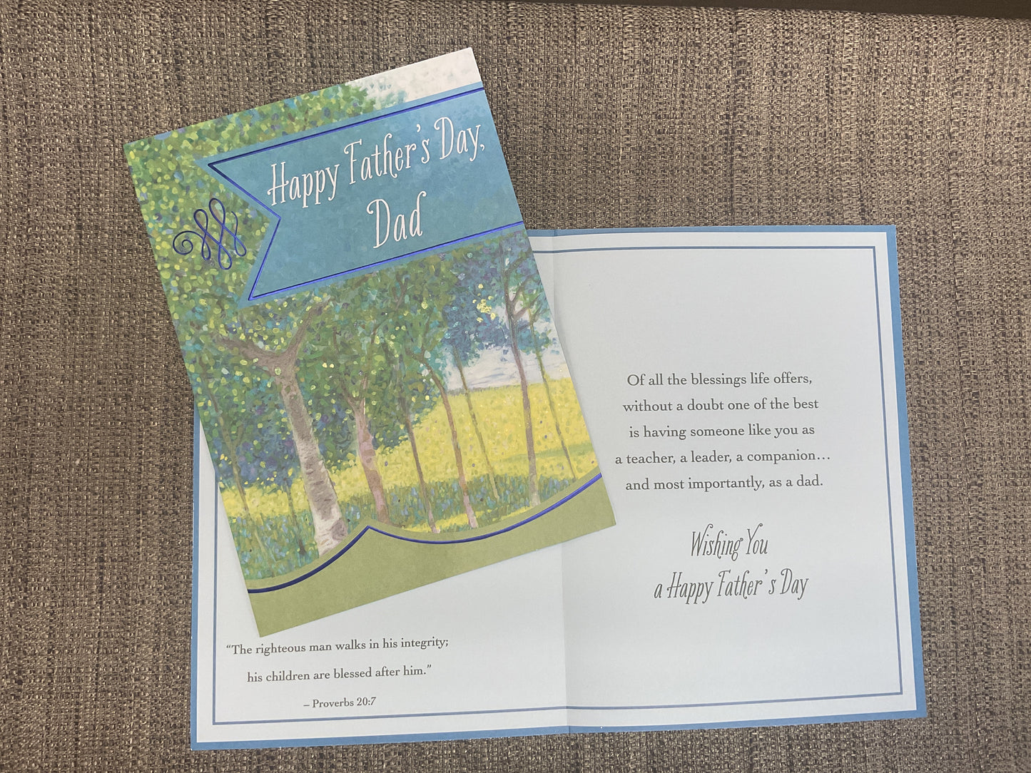 Dad *Religious* - Father’s Day Card