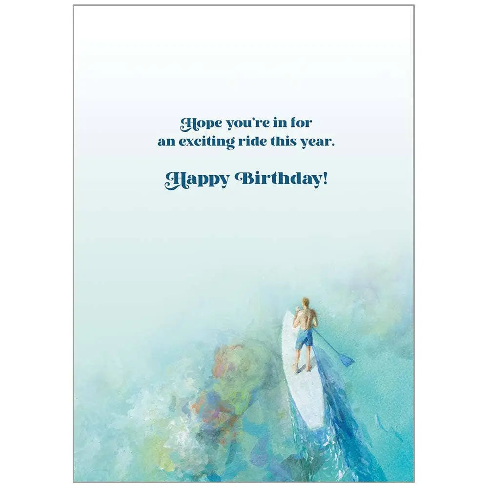 Paddleboard - Birthday Grandson Card