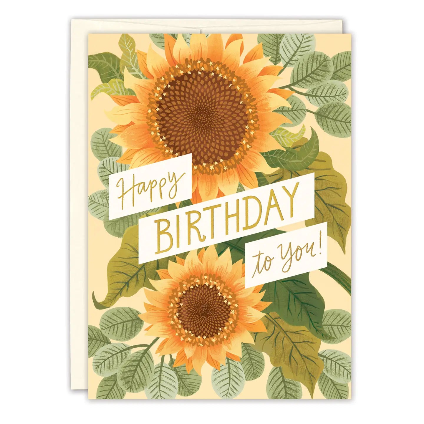 Sunflower Birthday Card