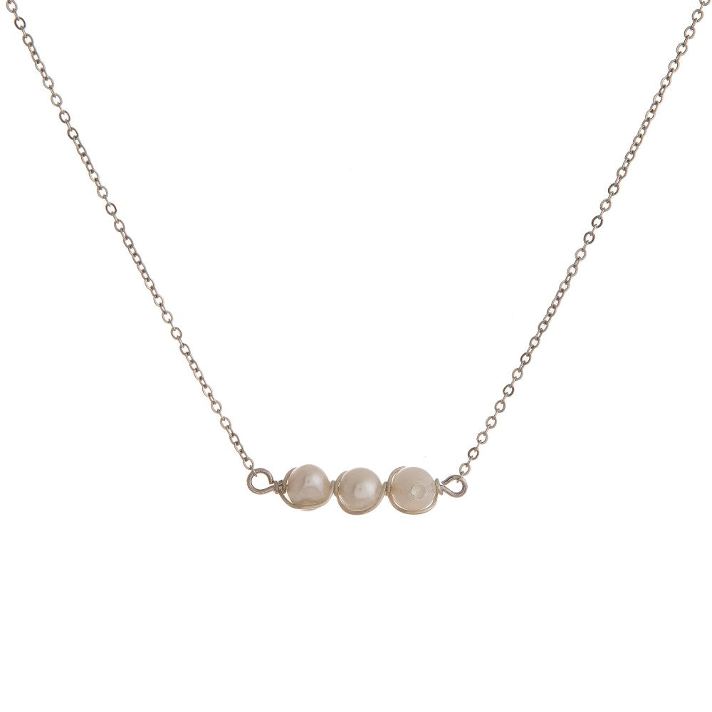 Necklace with Pearl Beads