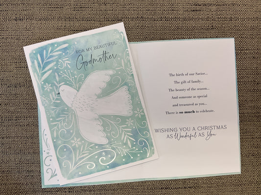 Godmother Christmas Card