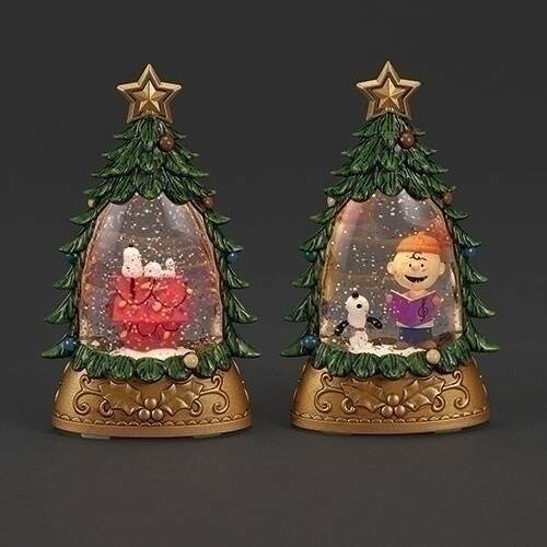 Lighted Peanuts Tree Shaped Ornament