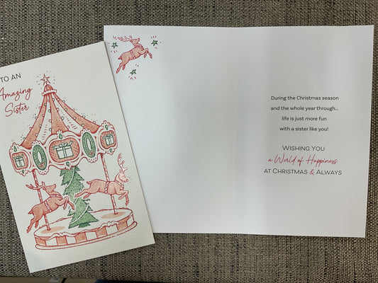 Christmas Card - Sister