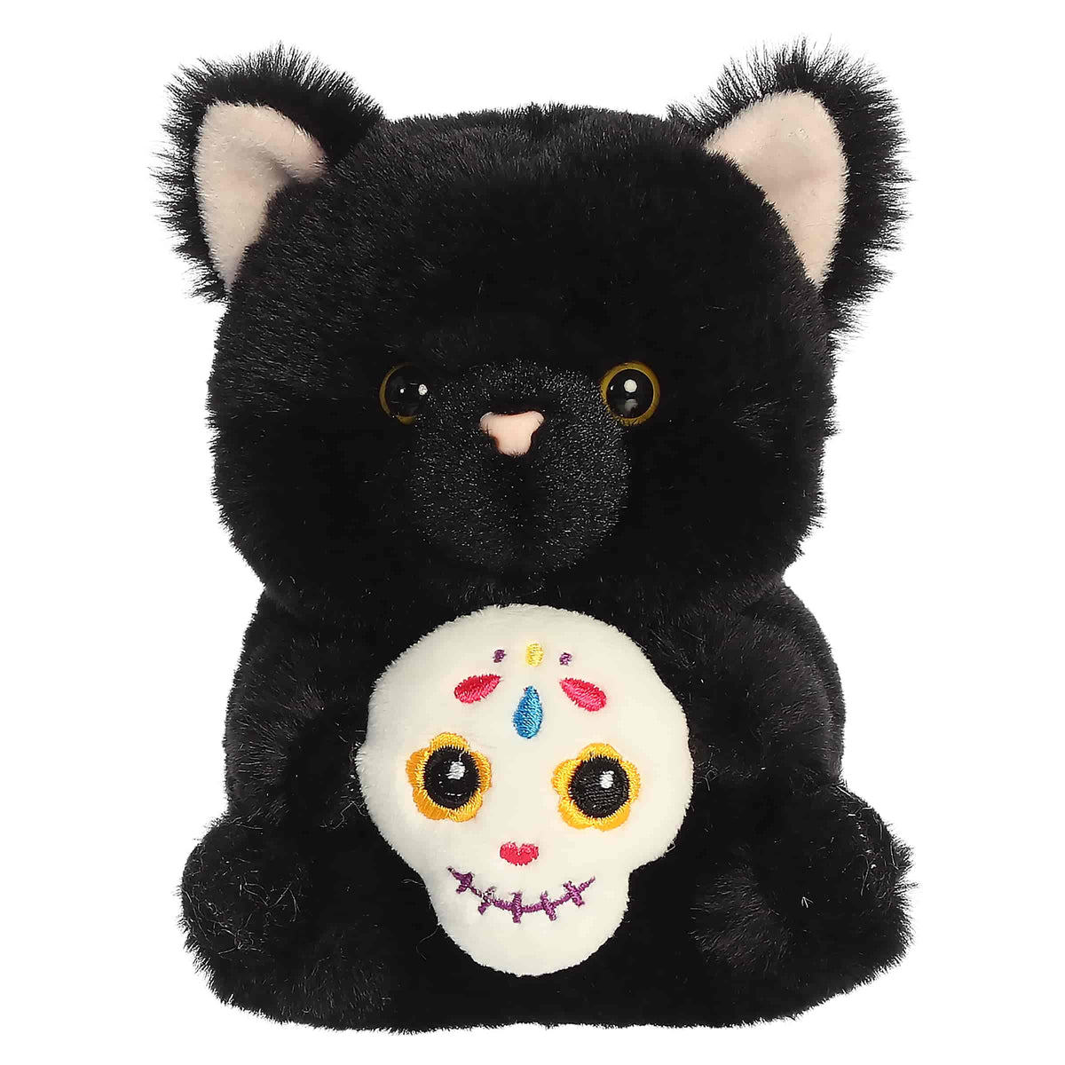 Jet Black Cat Spooky Stuffed Animal