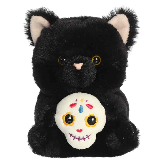 Jet Black Cat Spooky Stuffed Animal