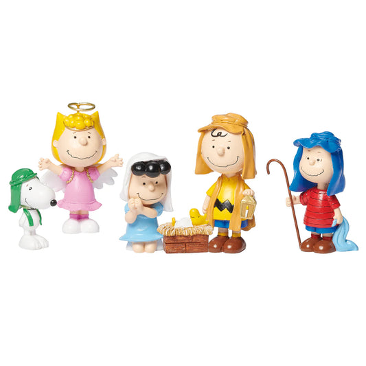 Peanuts Christmas Pageant Set