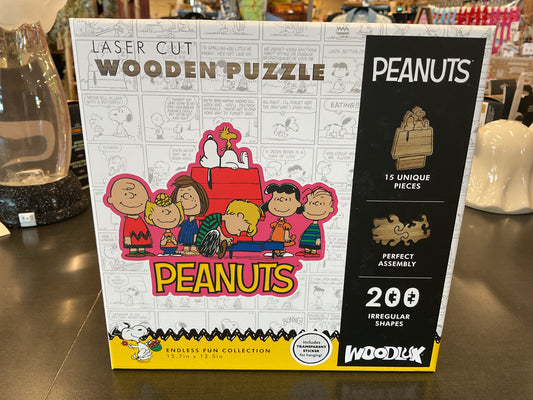 200 Pc Laser Cut Wooden Puzzle