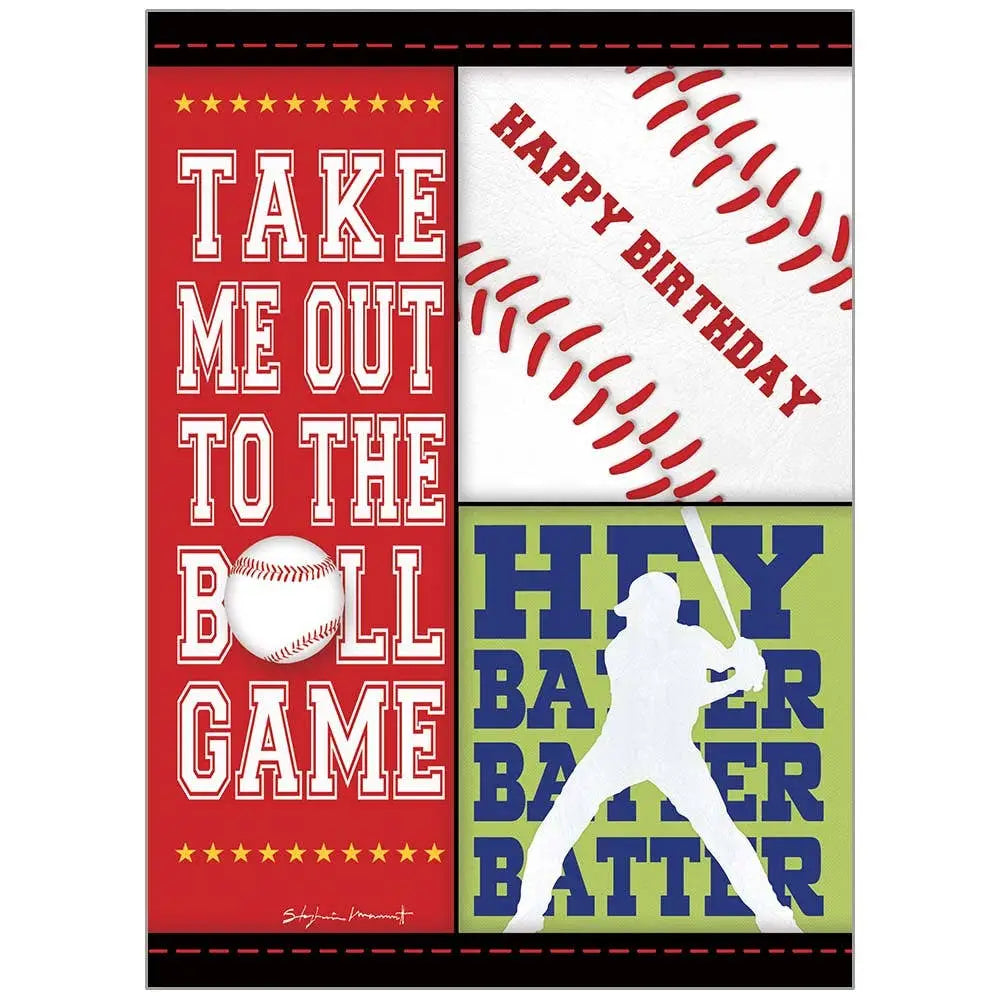 Baseball - Birthday For Him Card