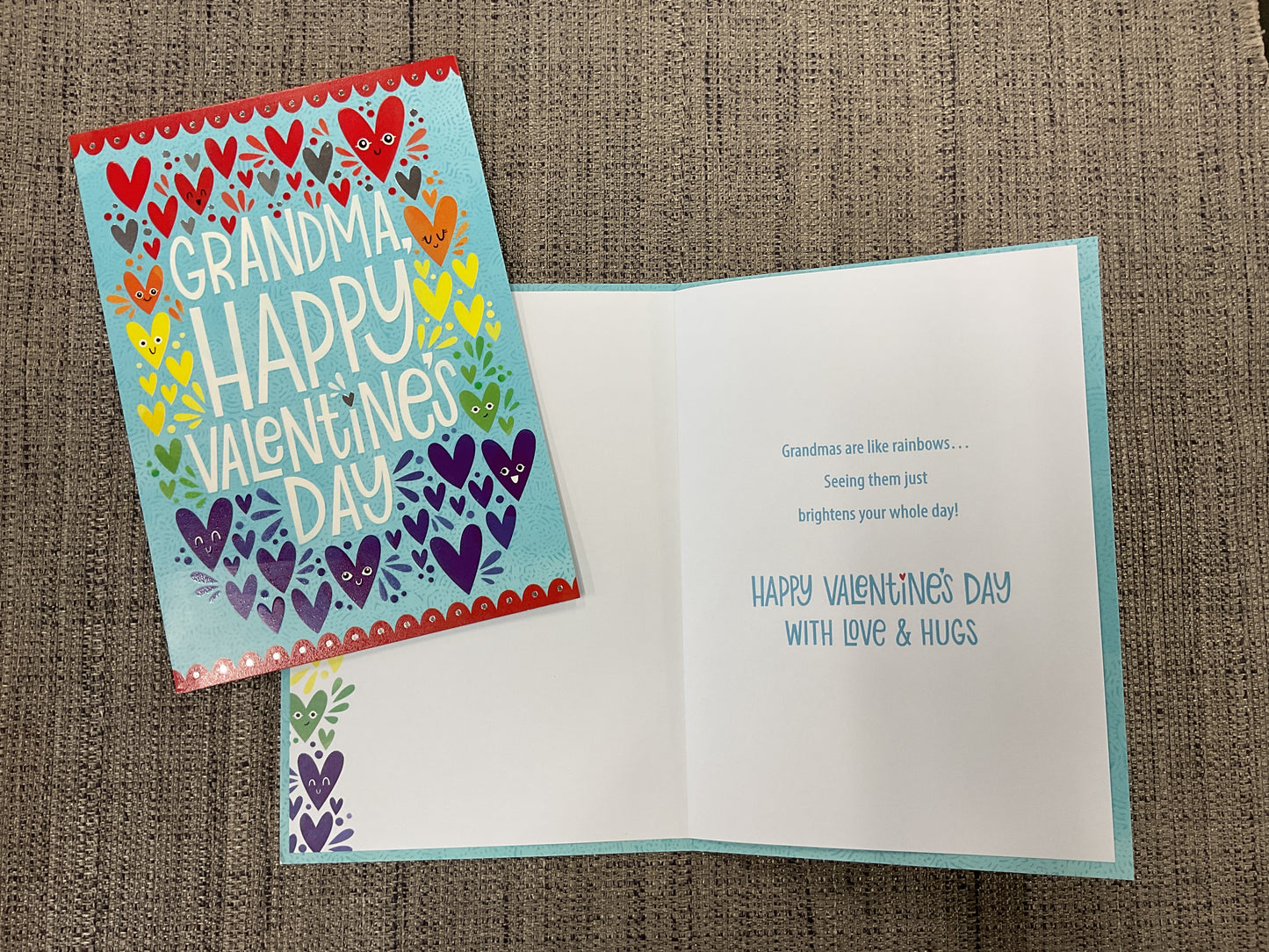 Valentine’s Day Card for Grandma (From Child)