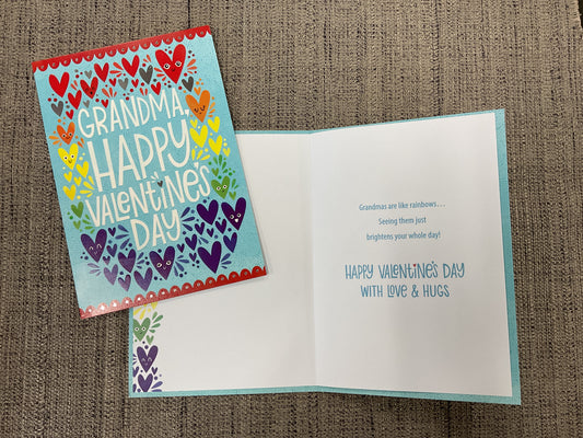 Valentine’s Day Card for Grandma (From Child)
