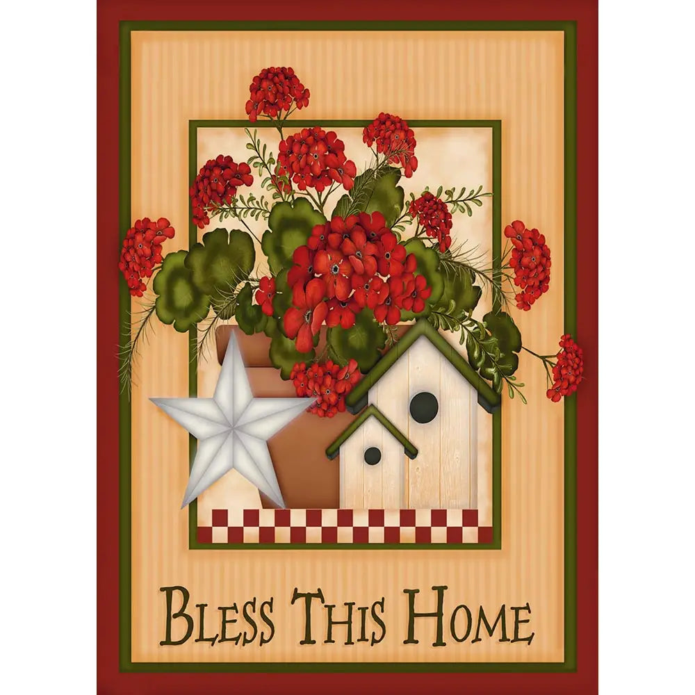 Bless This Home - Faith Congratulations New Home Value Card