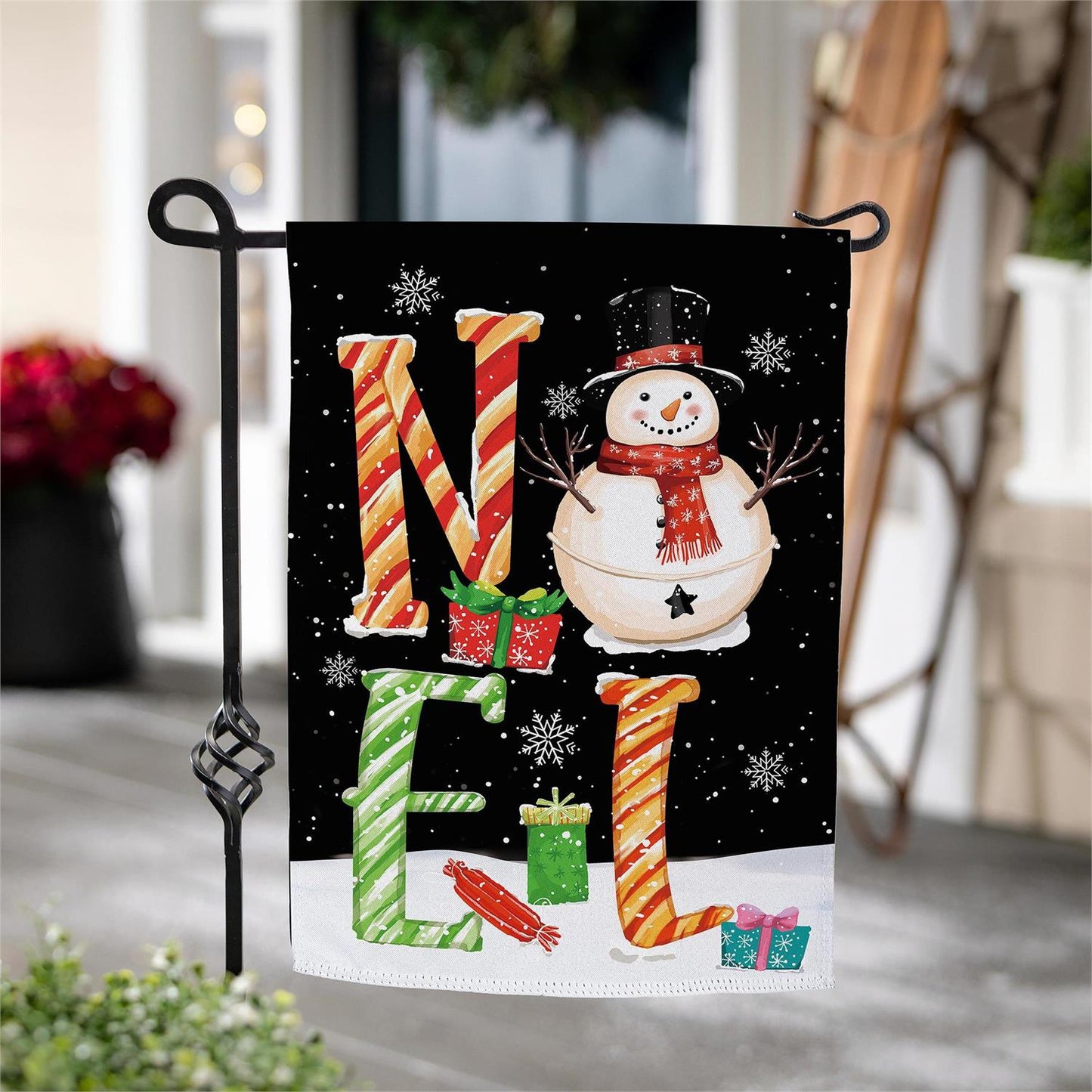 Christmas Garden Flags