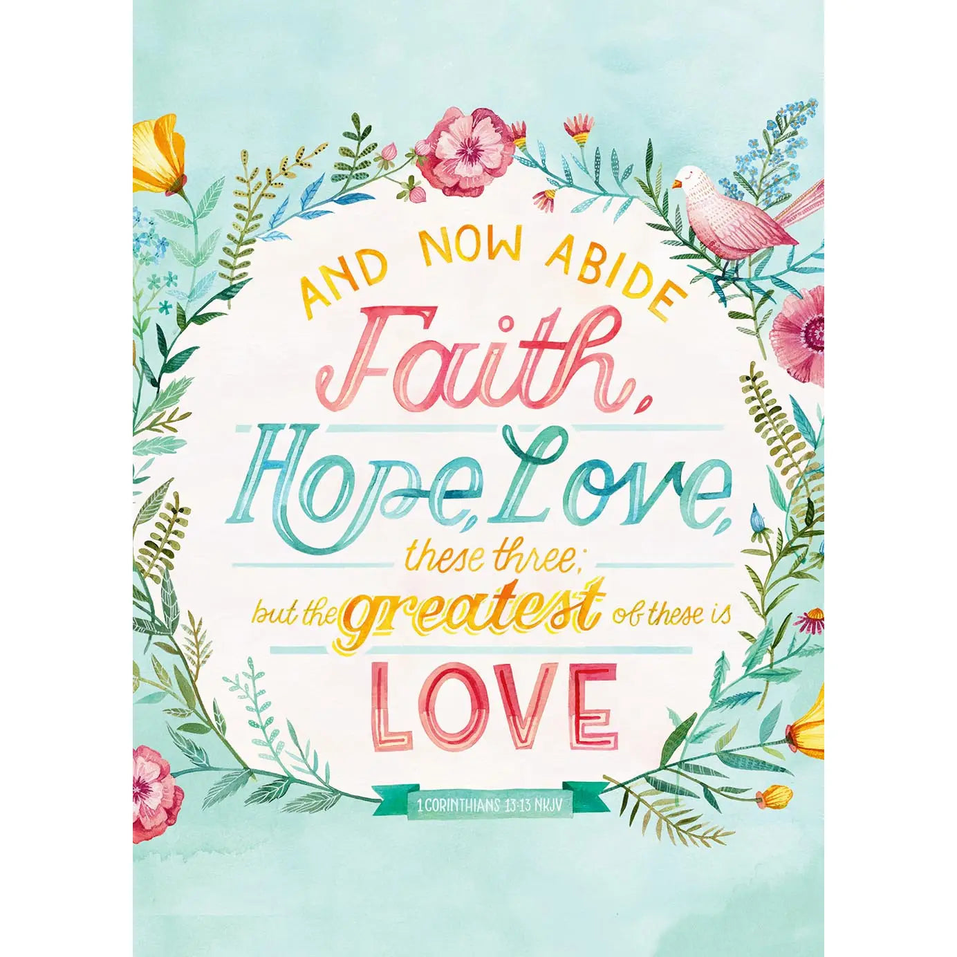 Bible Verses - Faith Anniversary Card