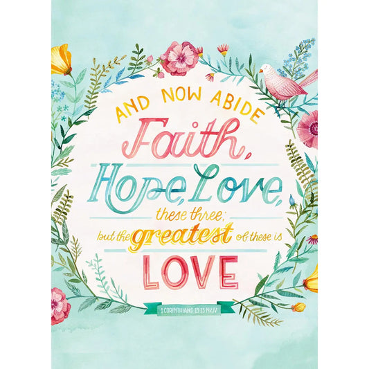 Bible Verses - Faith Anniversary Card