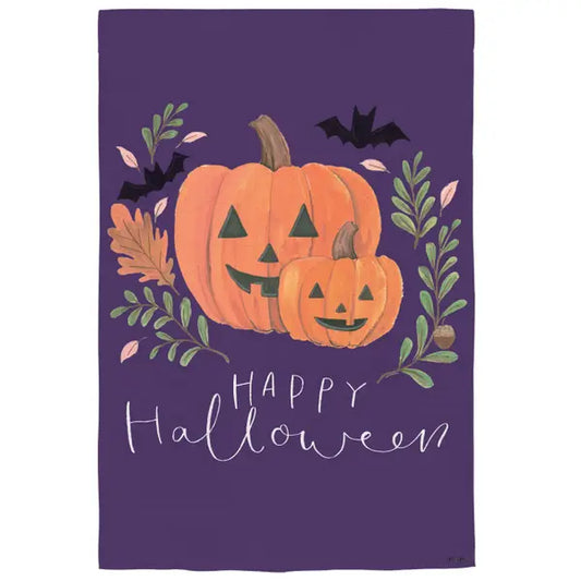 Spooky Season Suede Garden Flag