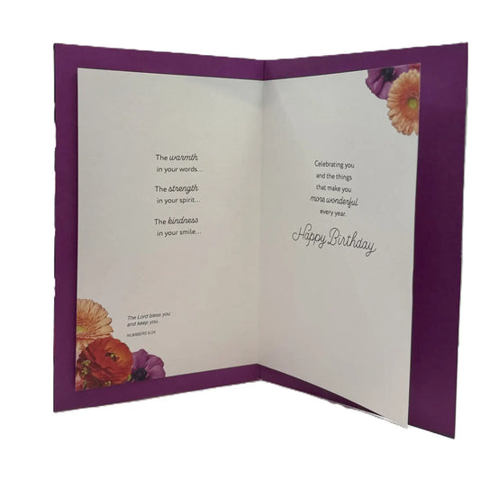 Religious Birthday Card for Woman